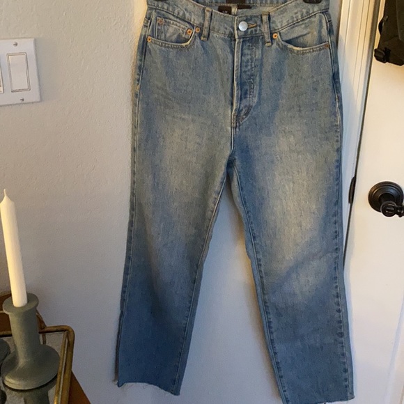 Blue bdg slim straight jeans - Picture 3 of 4